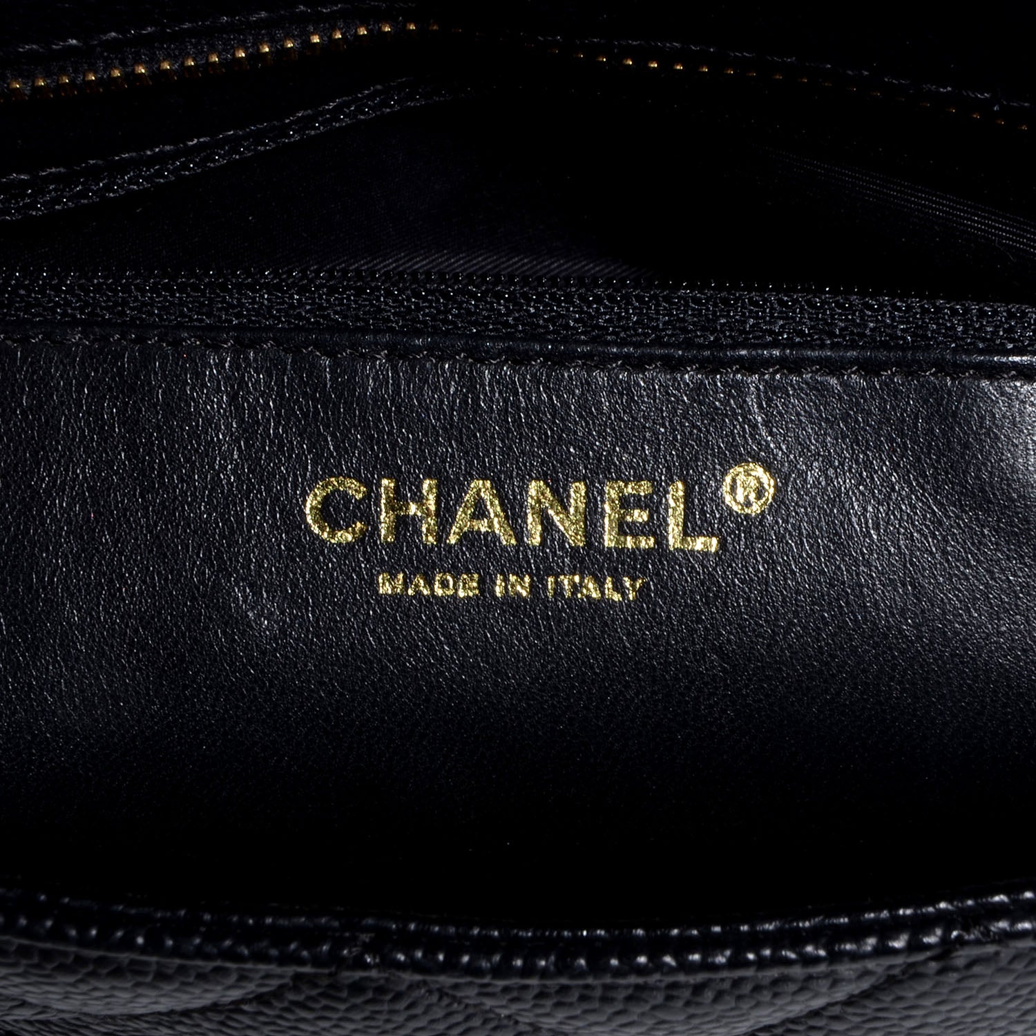 Chanel Caviar Medallion Tote Black 6 of 7