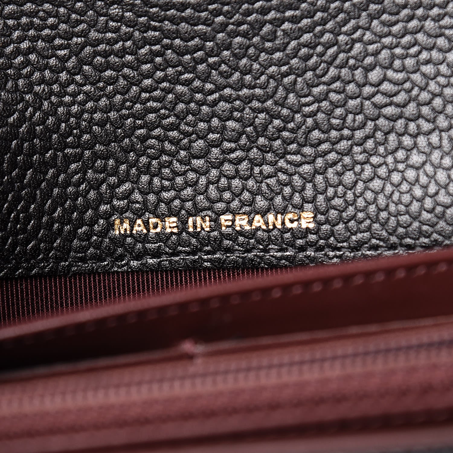Chanel Caviar Quilted Large Gusset Flap Wallet Black 7 of 11