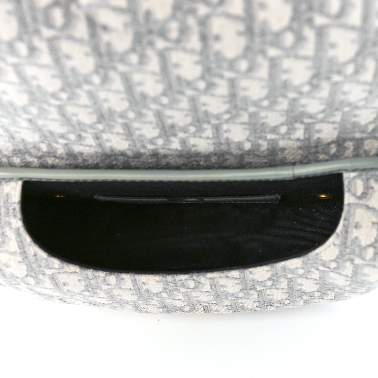 Christian Dior Oblique Medium Bobby Flap Gray 5 of 10