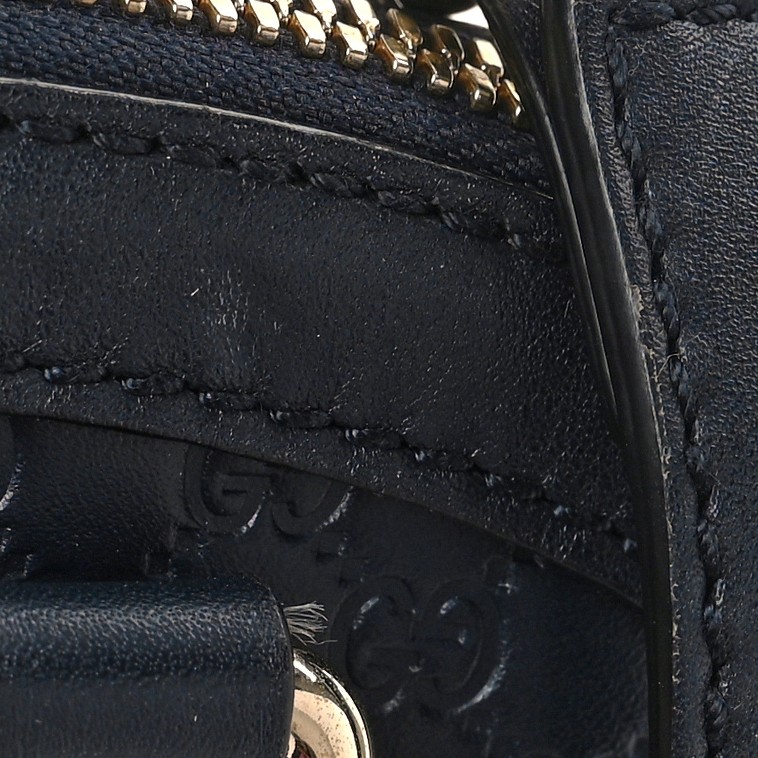 Gucci Soft Microguccissima Mini Dome Bag Blue 10 of 10