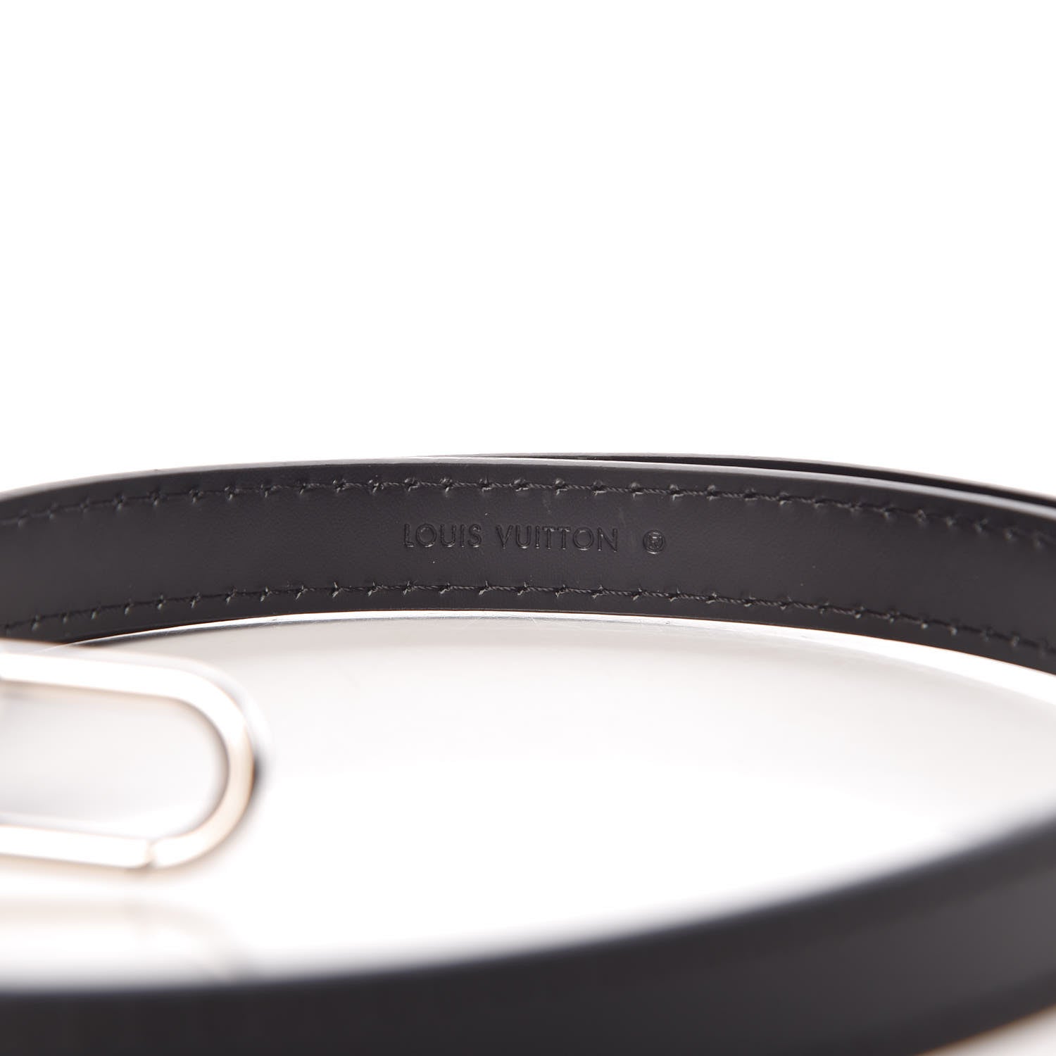 Louis Vuitton Epi Adjustable Shoulder Strap 16MM Black 3 of 5