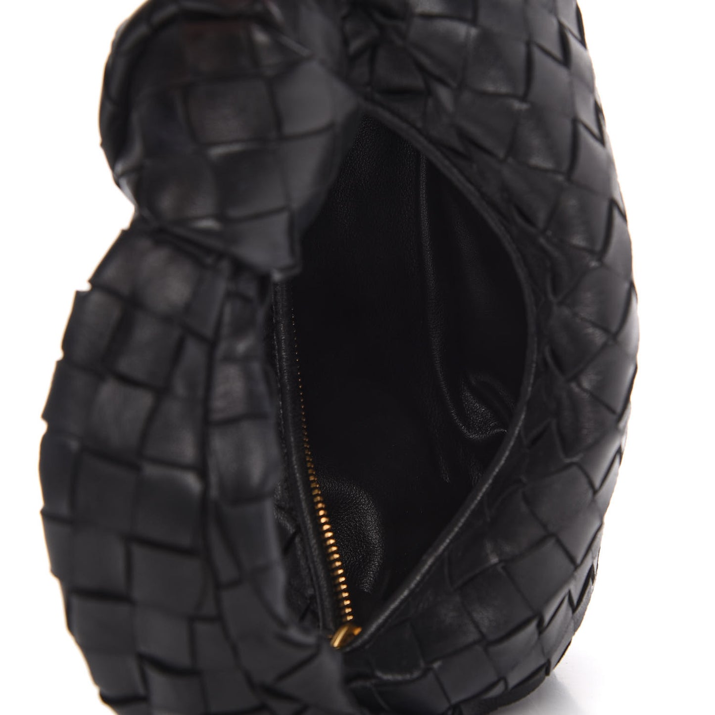 Nappa Intrecciato Mini Jodie Black