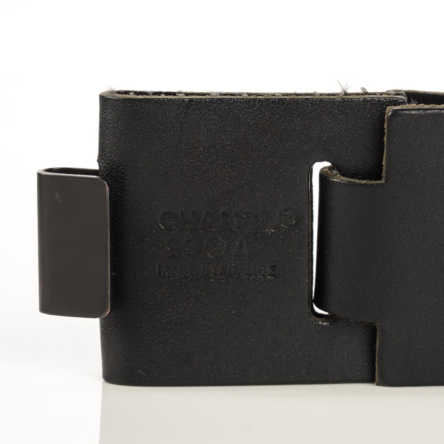 Chanel Leather Link Belt Black 6 of 9