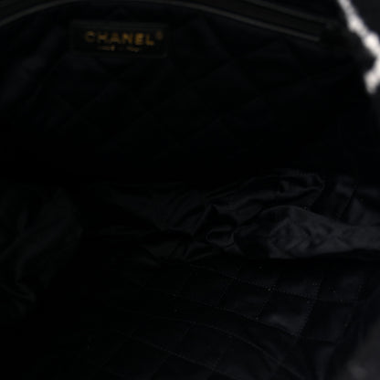 Chanel Wool Tweed Quilted Chanel 22 Black Multicolor 6 of 14
