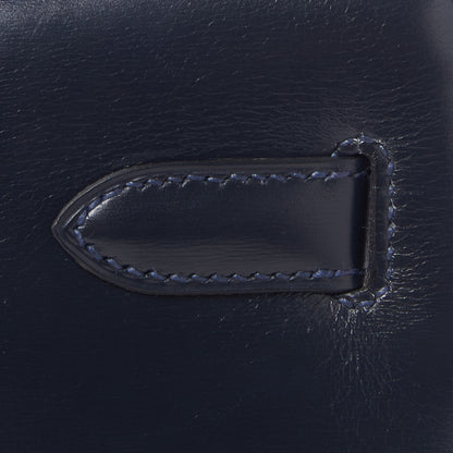 Hermes Box Kelly Sellier 32 Indigo 10 of 33