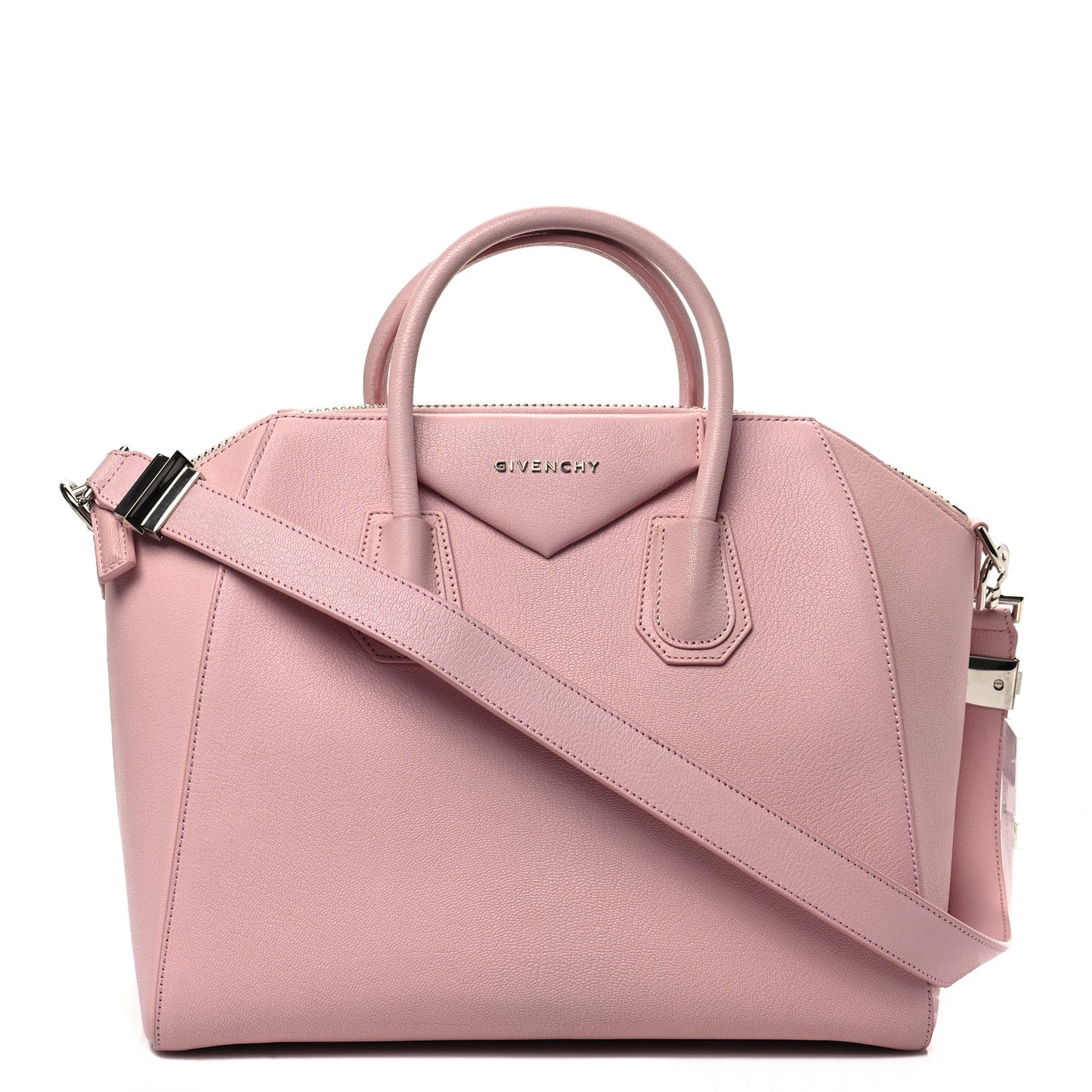 Sugar Goatskin Medium Antigona Pink