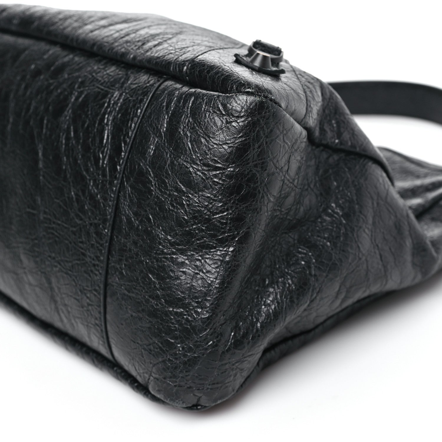 Balenciaga Agneau Arena Men Medium Le City Moto Black 9 of 9