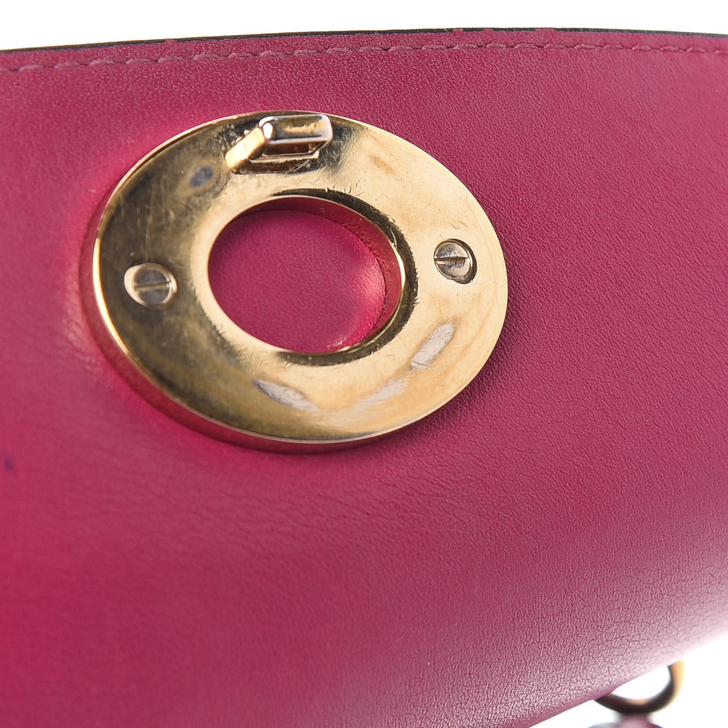 Bullcalf Small Be Dior Flap Black Fraise