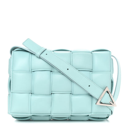 Bottega Veneta Nappa Maxi Intreccio Padded Cassette Crossbody Bag Spearmint 1 of 11