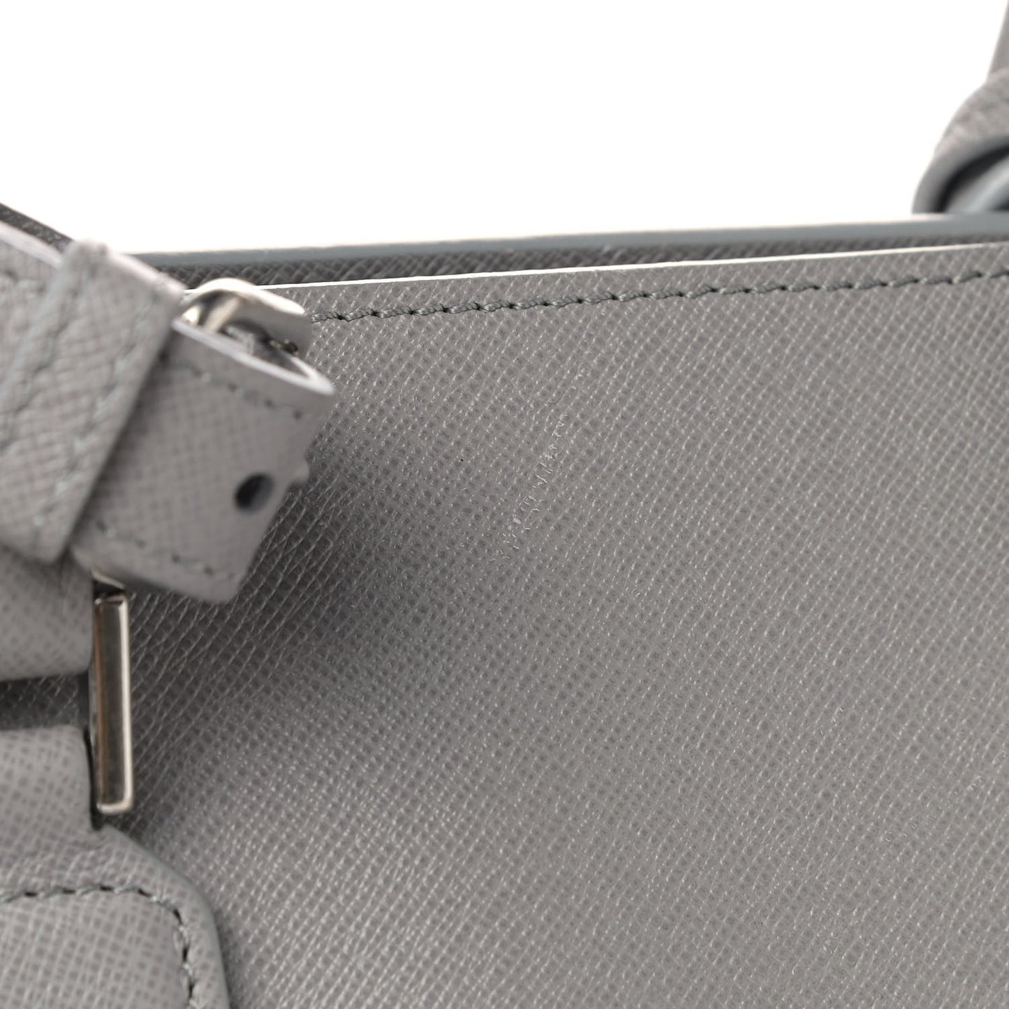 Saffiano Heroine Open Tote Grey Melange