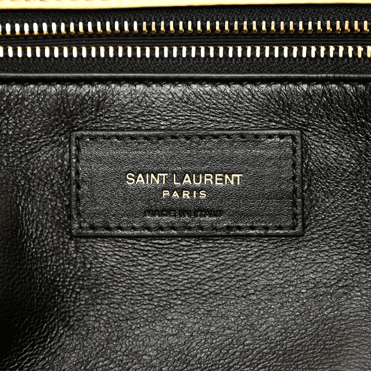 Shearling Lambskin Quilted Sade Puffer Envelope Clutch Natural Beige