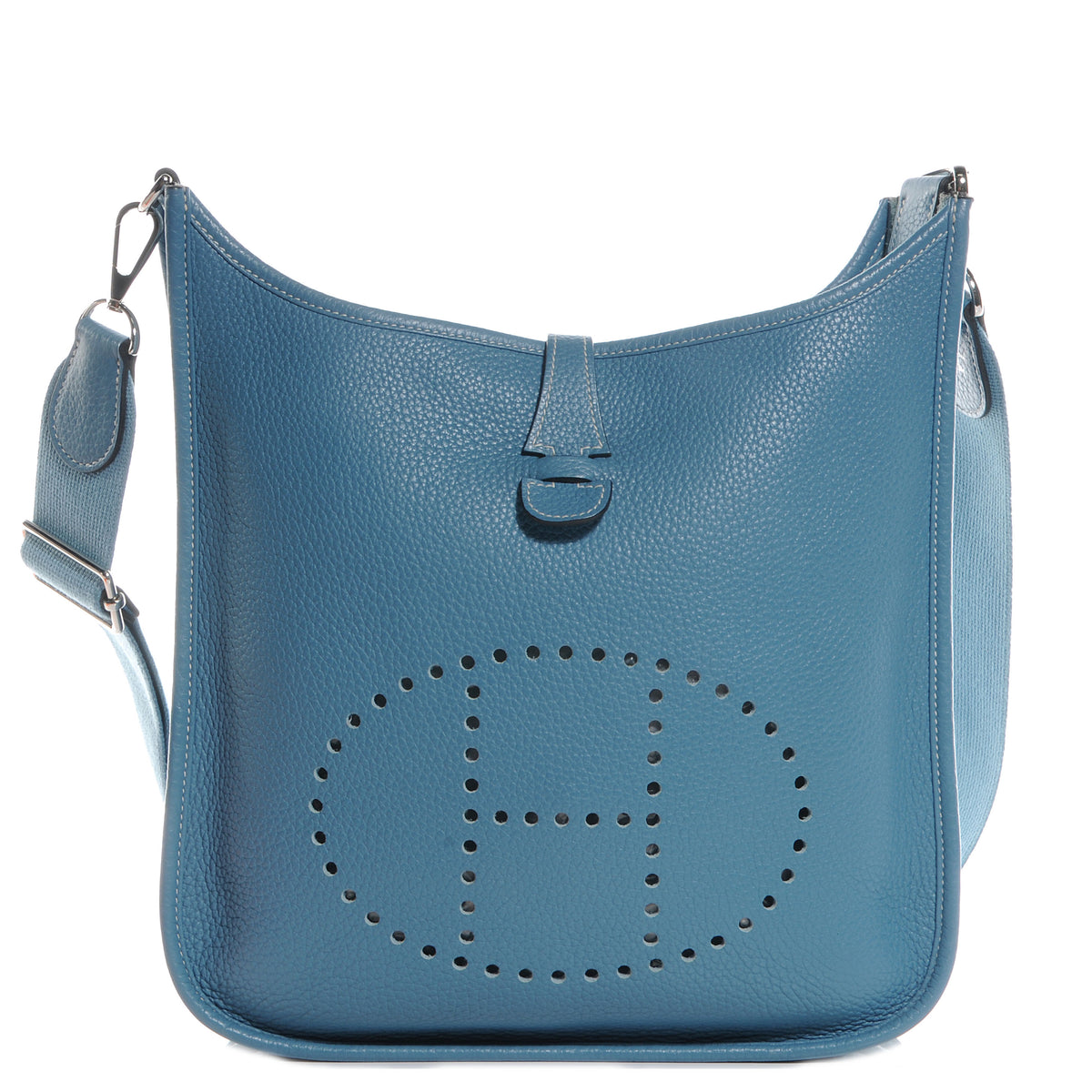 Taurillon Clemence Evelyne III PM Blue Jean