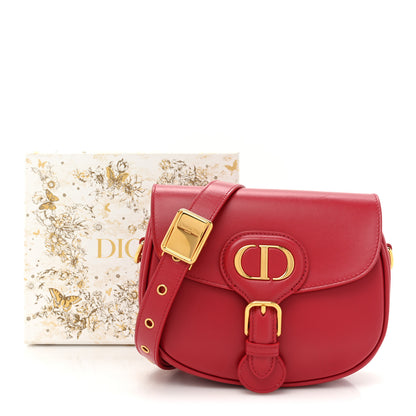 Christian Dior Box Calfskin Small Bobby Flap Red 10 of 10