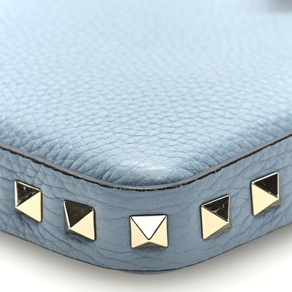 Valentino Garavani Grained Calfskin Rockstud Crossbody Phone Case Niagara 8 of 8