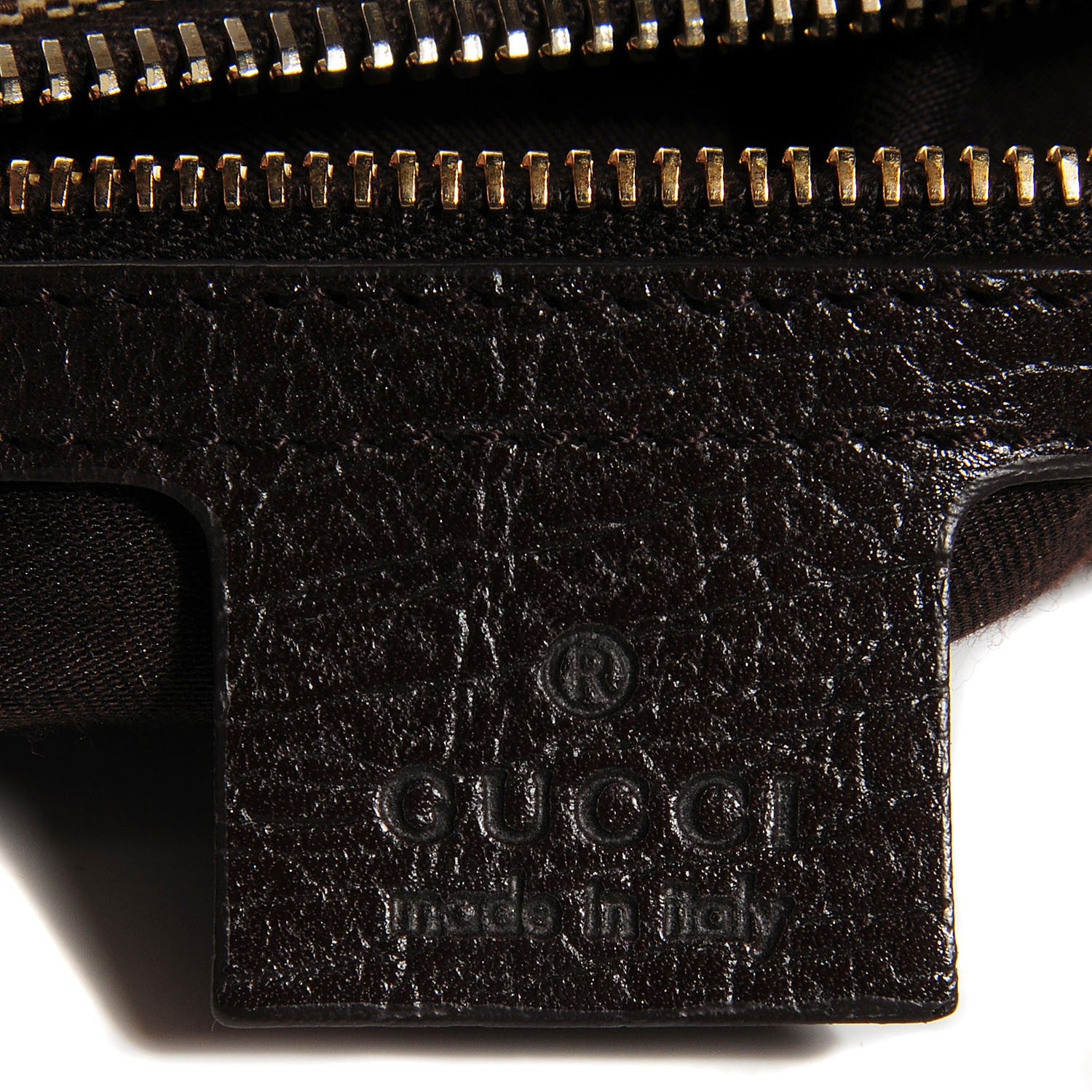Gucci Monogram Medium Horsebit Chain Hobo Dark Brown 6 of 9