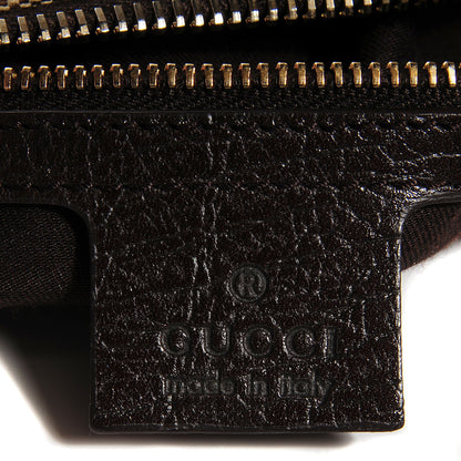 Gucci Monogram Medium Horsebit Chain Hobo Dark Brown 6 of 9