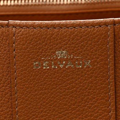 Delvaux Grained Calfskin MM Brillant Satchel Natural 6 of 15