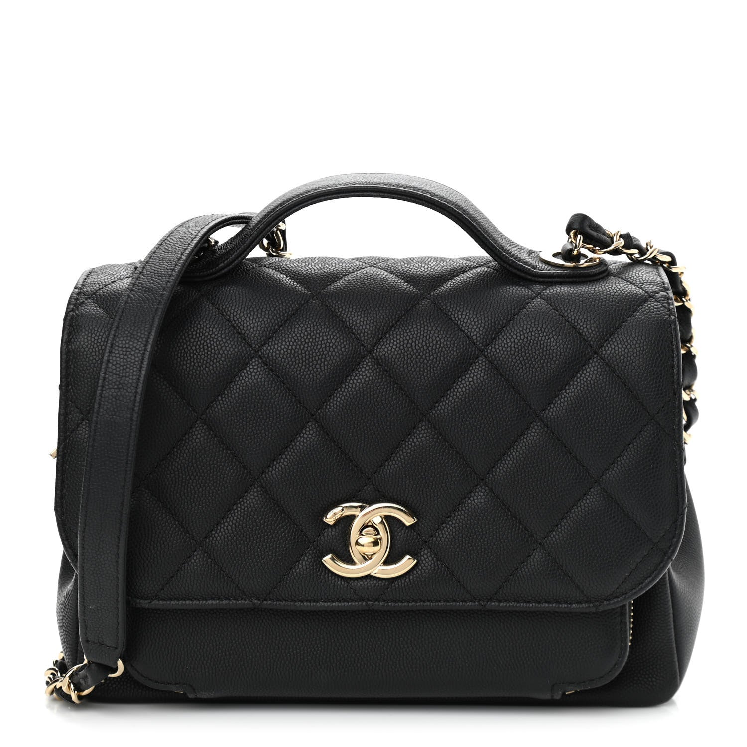 Chanel Caviar Quilted Medium Business Affinity Flap Black 1 of 13