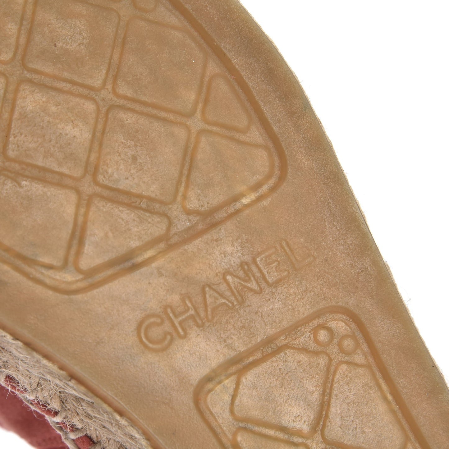 Suede Pearl CC Espadrilles 38 Pink