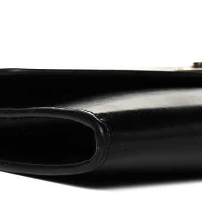 Celine Shiny Smooth Calfskin C Wallet On Chain Bag Black 7 of 9