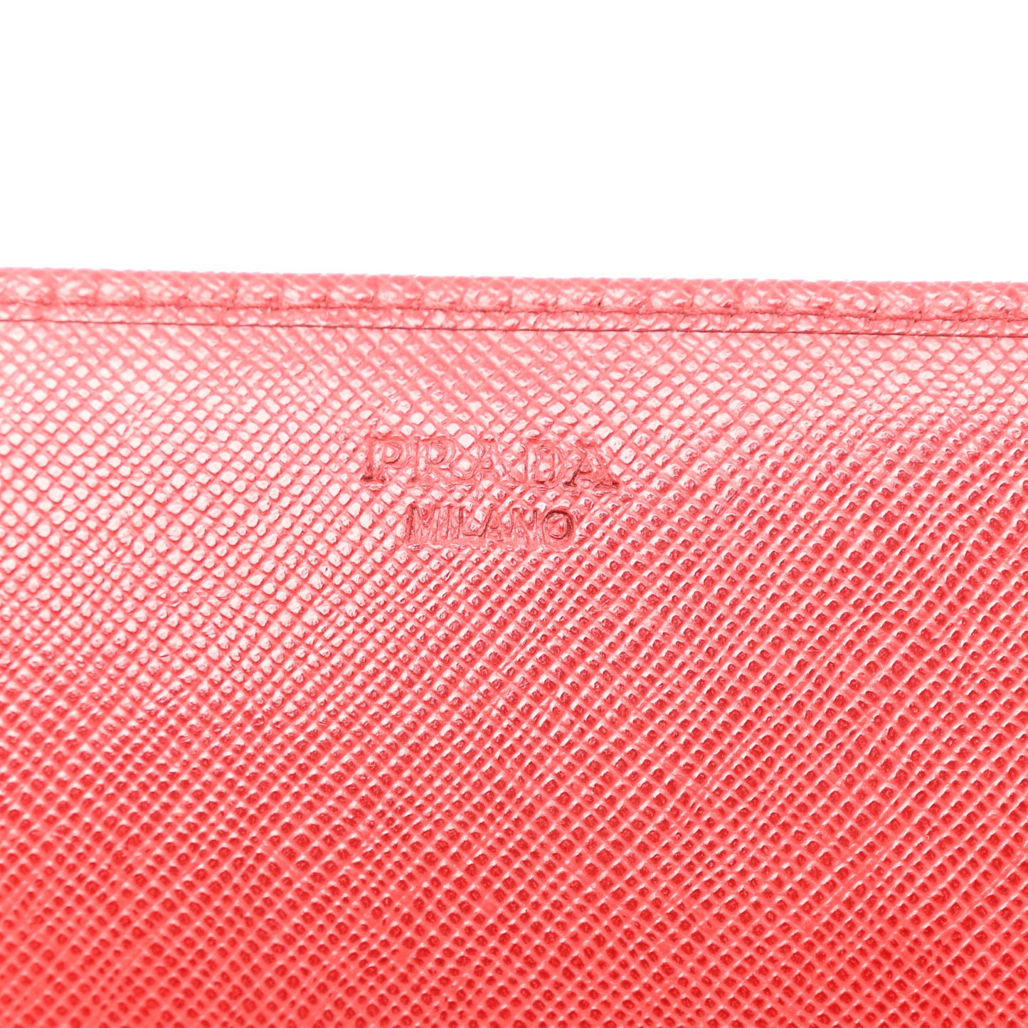 Saffiano Wallet on Chain Fuoco