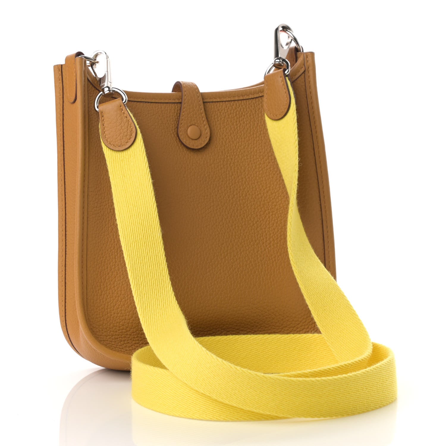 Hermes Taurillon Maurice Amazone Evelyne TPM Sesame Lime 3 of 11