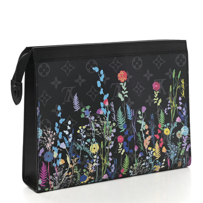Louis Vuitton Monogram Eclipse Folia Pochette Voyage MM 3 of 7