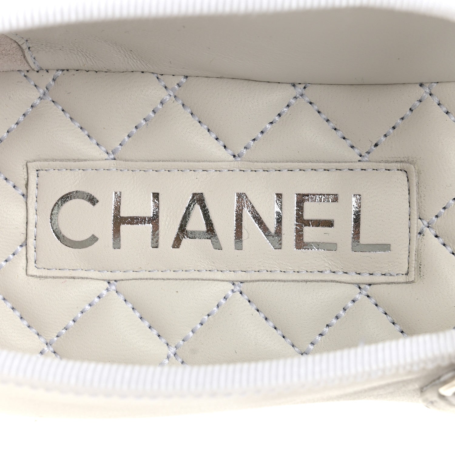 Chanel Lambskin Mary Jane Flats 39.5 White 7 of 9