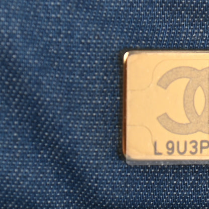 Chanel Denim Quilted Mini Pearl Crush Flap Blue 7 of 9
