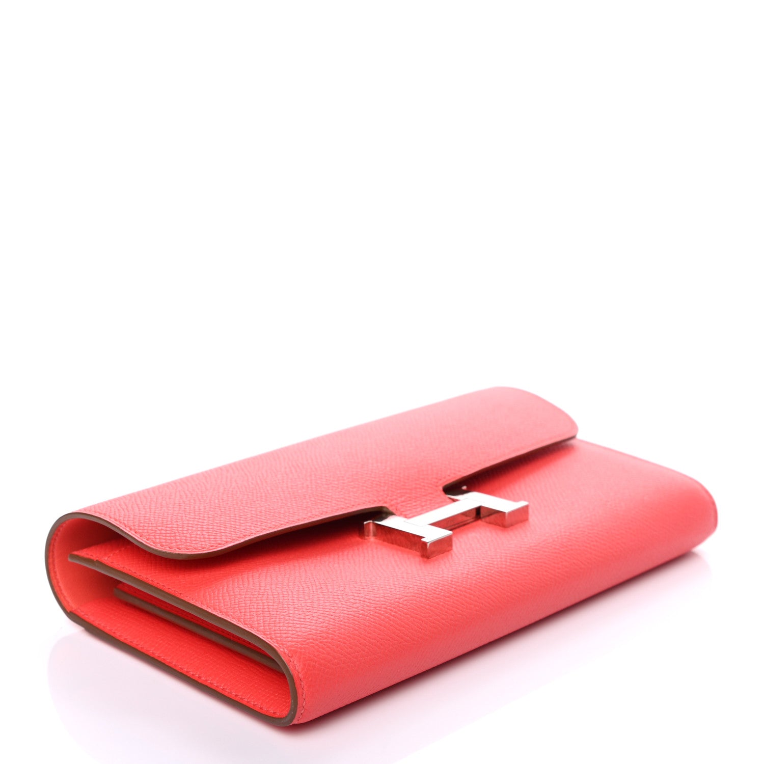 Hermes Epsom Constance Long Wallet Bougainvillea 4 of 7