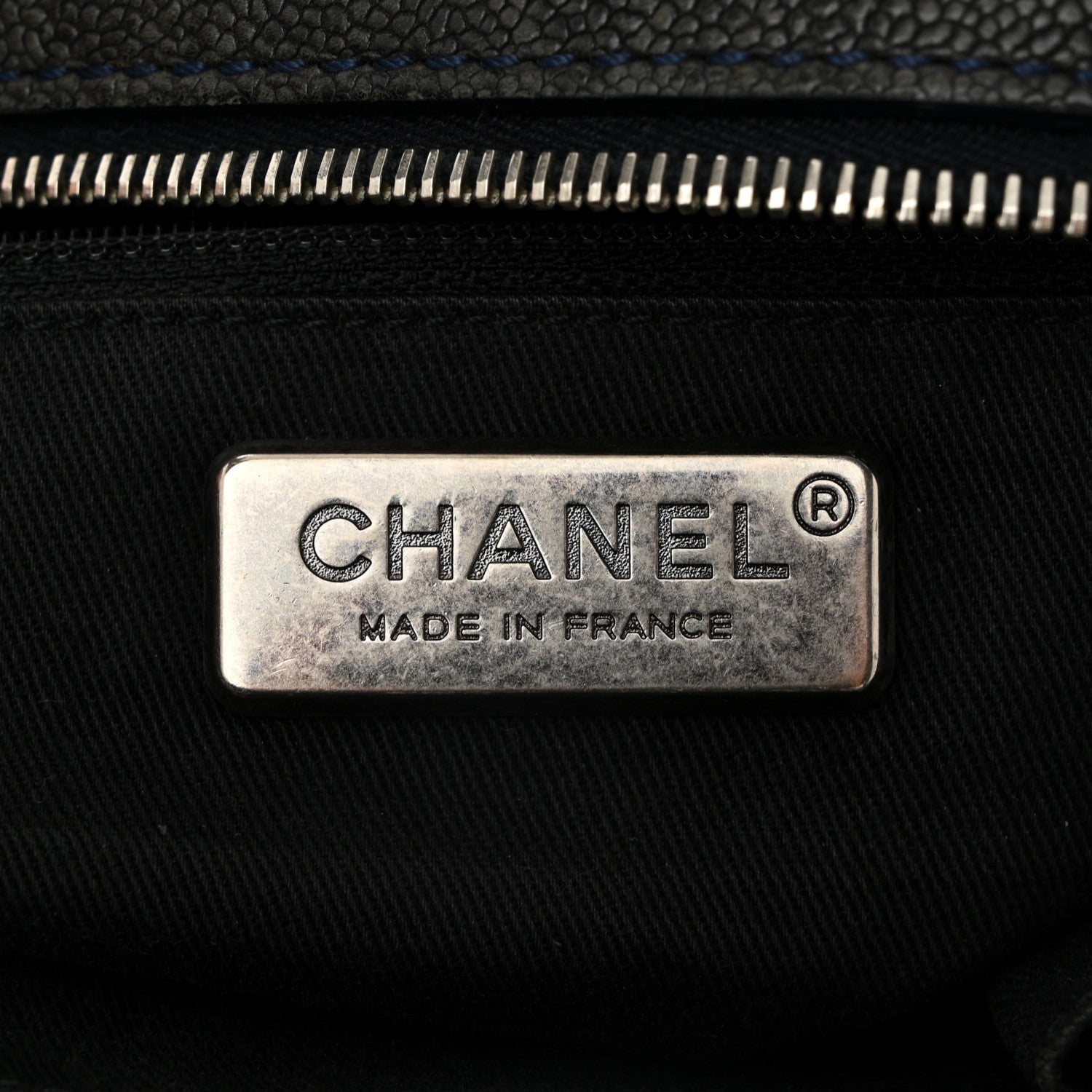 Chanel Caviar Stitched Outdoor Ligne Hobo Black 6 of 10
