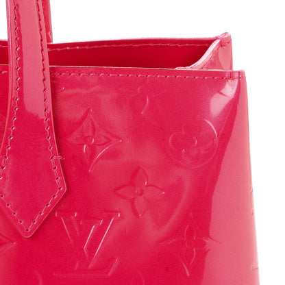 Louis Vuitton Vernis Wilshire PM Rose Pop 9 of 15