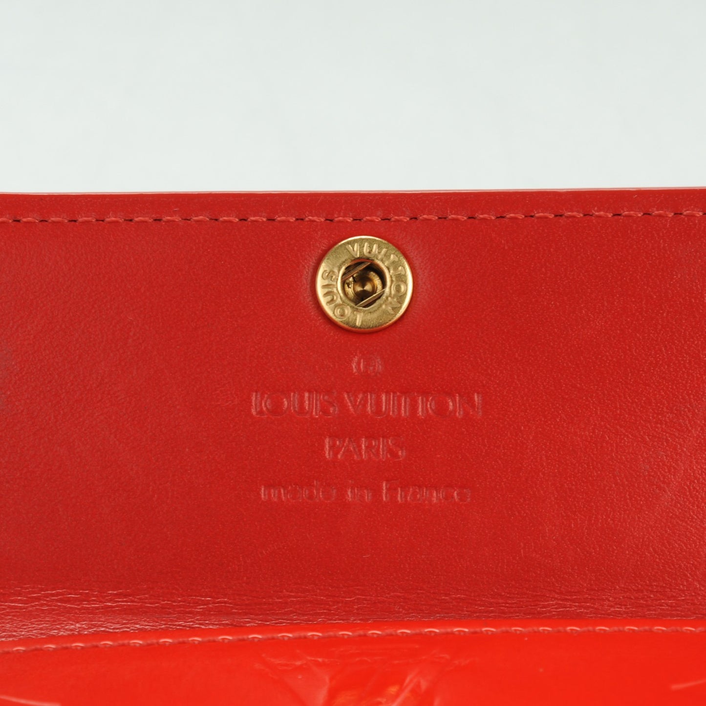 Vernis Ludlow Wallet Rouge