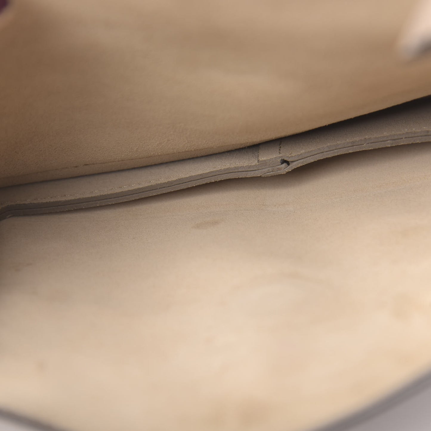 Calfskin Suede Medium Faye Shoulder Bag Motty Grey