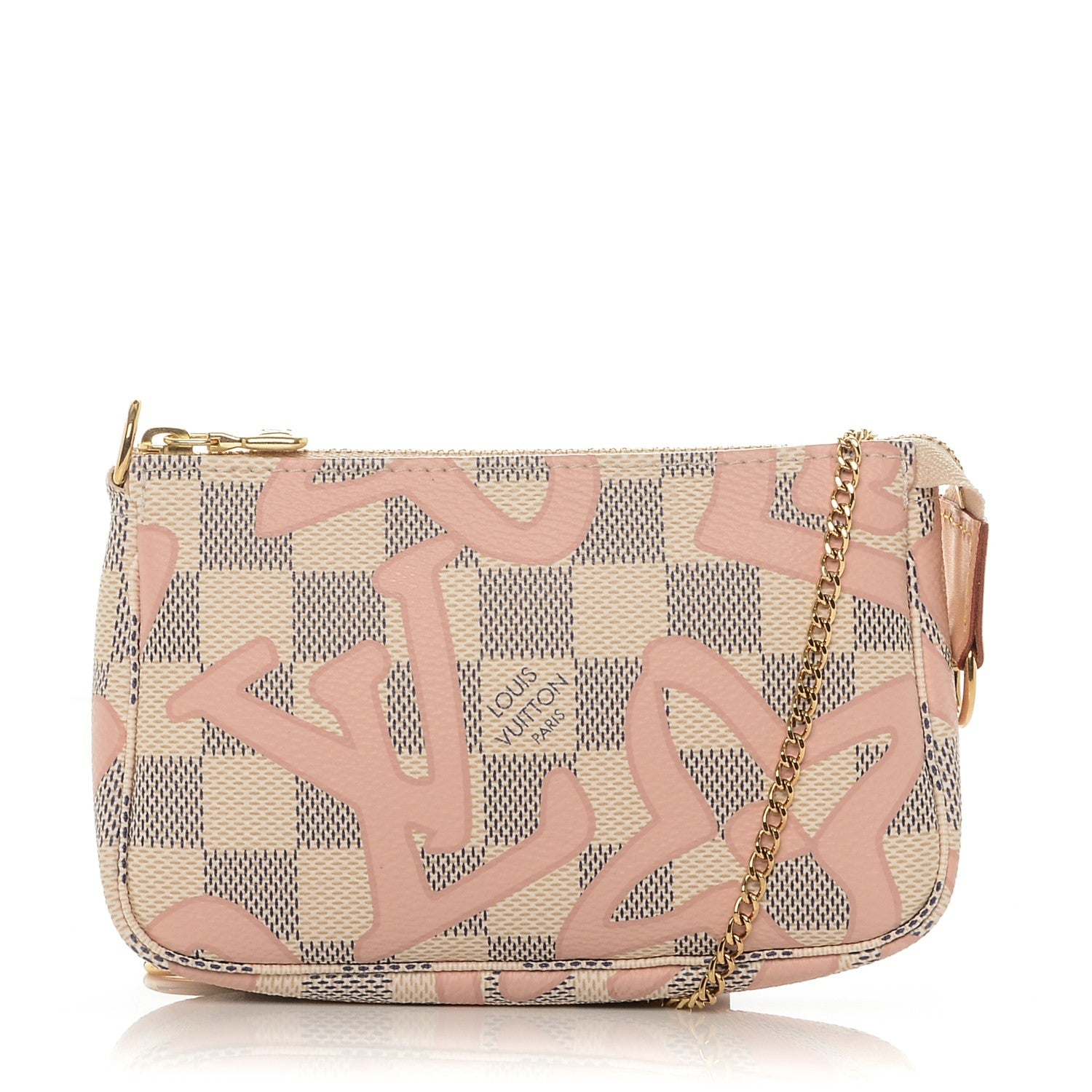 Louis Vuitton Damier Azur Tahitienne Mini Pochette Accessories 1 of 6