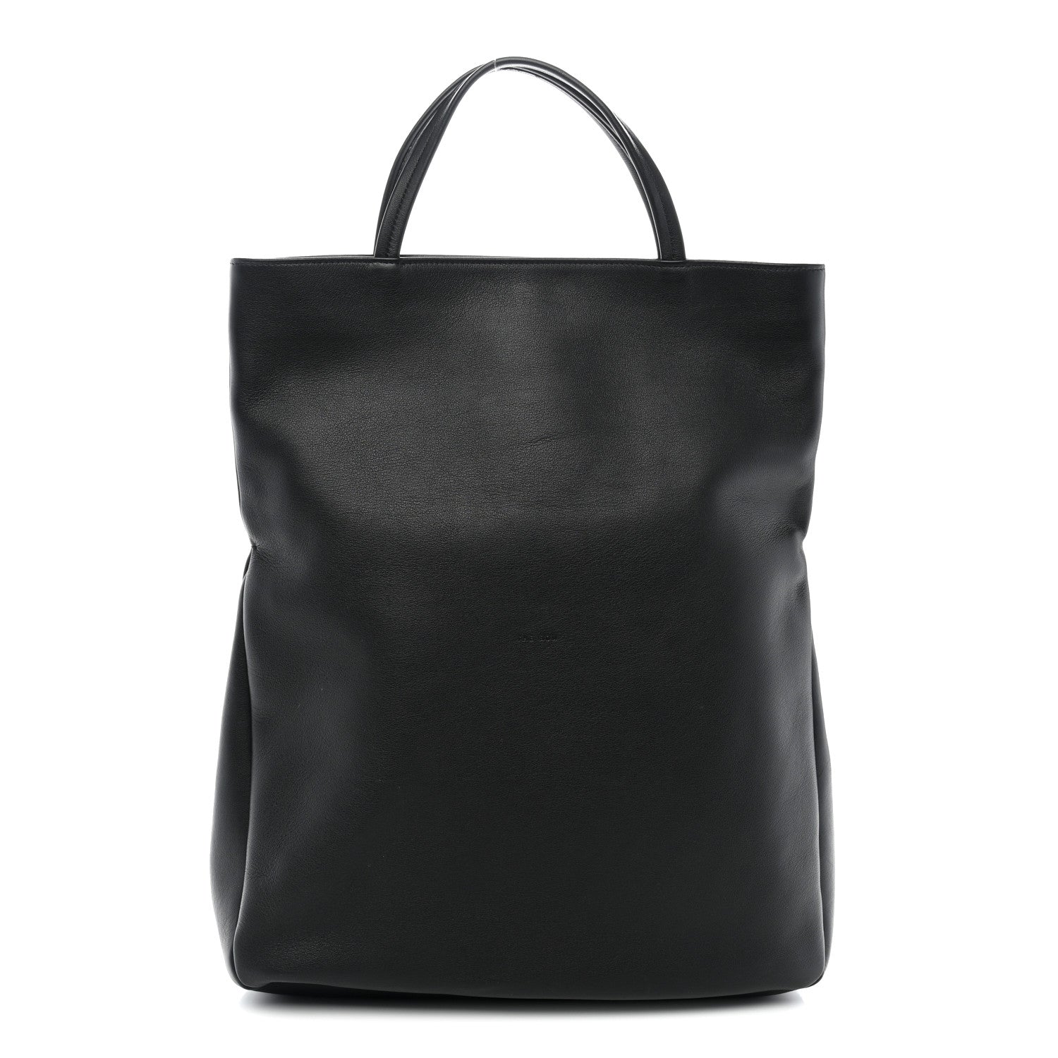 The Row Calfskin Everett Tote Black 1 of 8