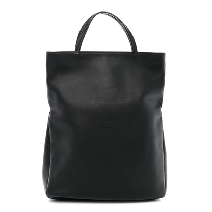 The Row Calfskin Everett Tote Black 1 of 8