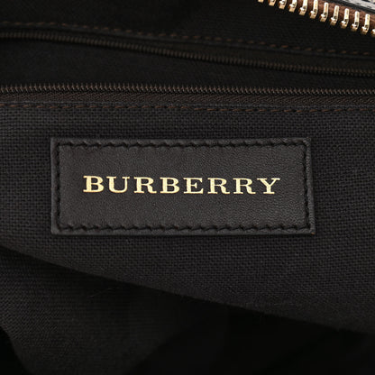 Burberry Haymarket Check Small Gladstone Chocolate 6 of 9