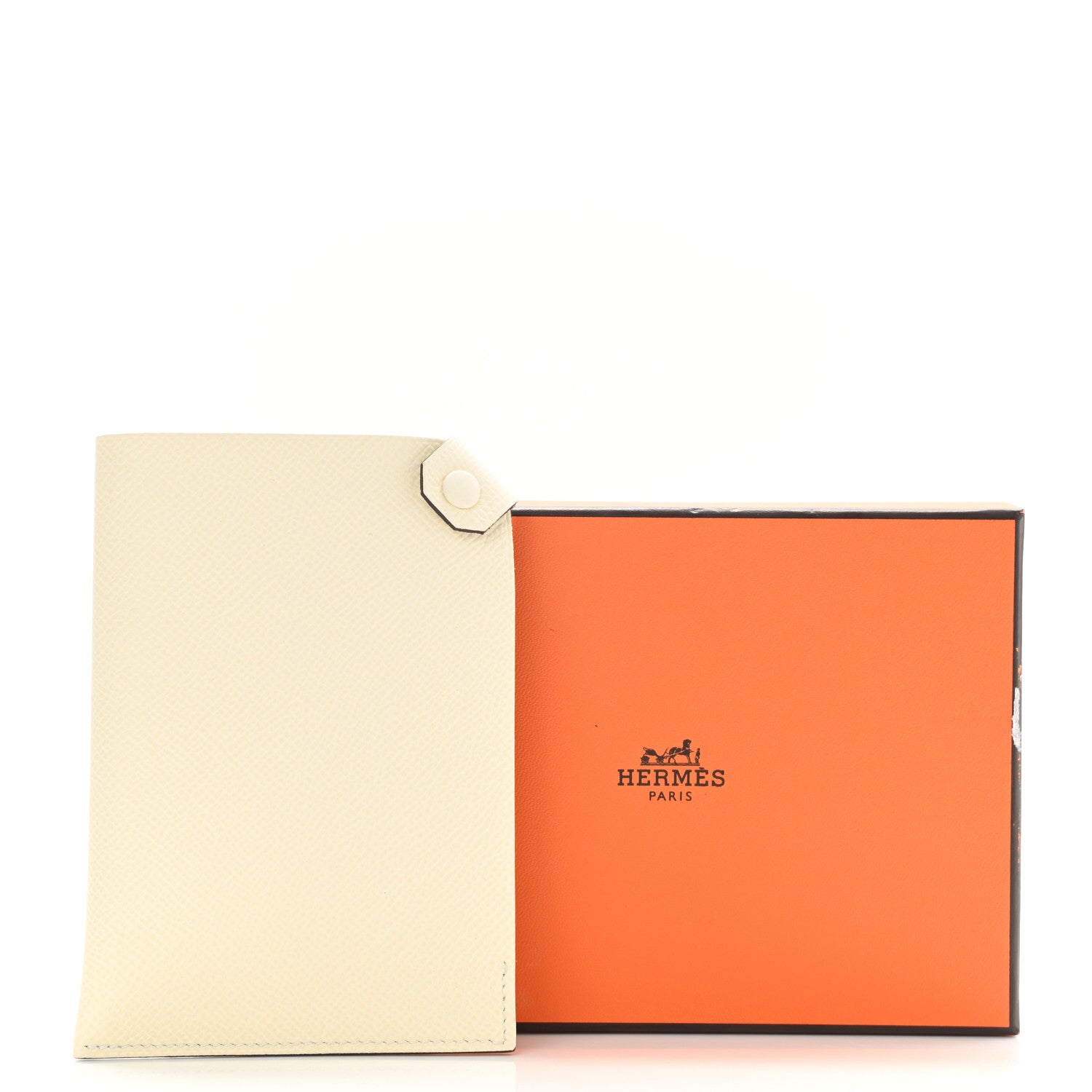 Hermes Epsom Tarmac PM Passport Holder Nata 8 of 8