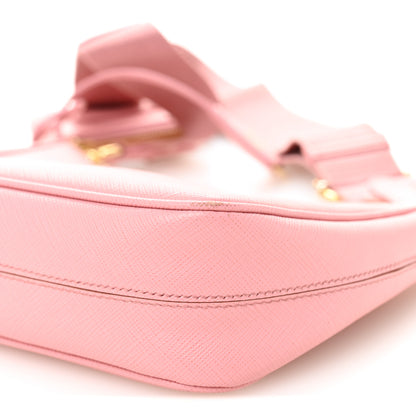 Prada Saffiano Lux Re-Edition 2005 Shoulder Bag Petalo 11 of 11
