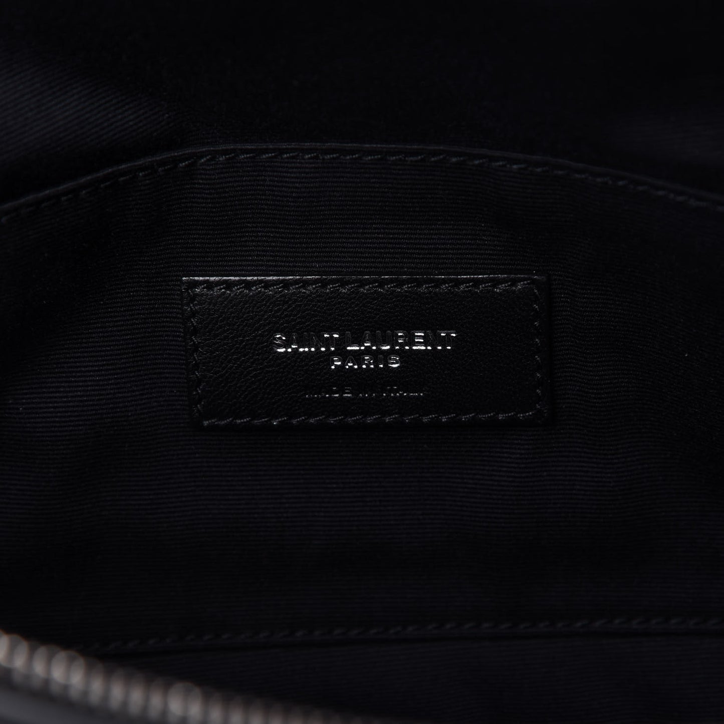 Calfskin Monogram Belt Bag Black