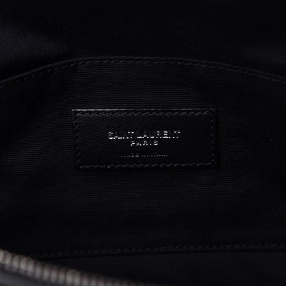 Saint Laurent Calfskin Monogram Belt Bag Black 8 of 10