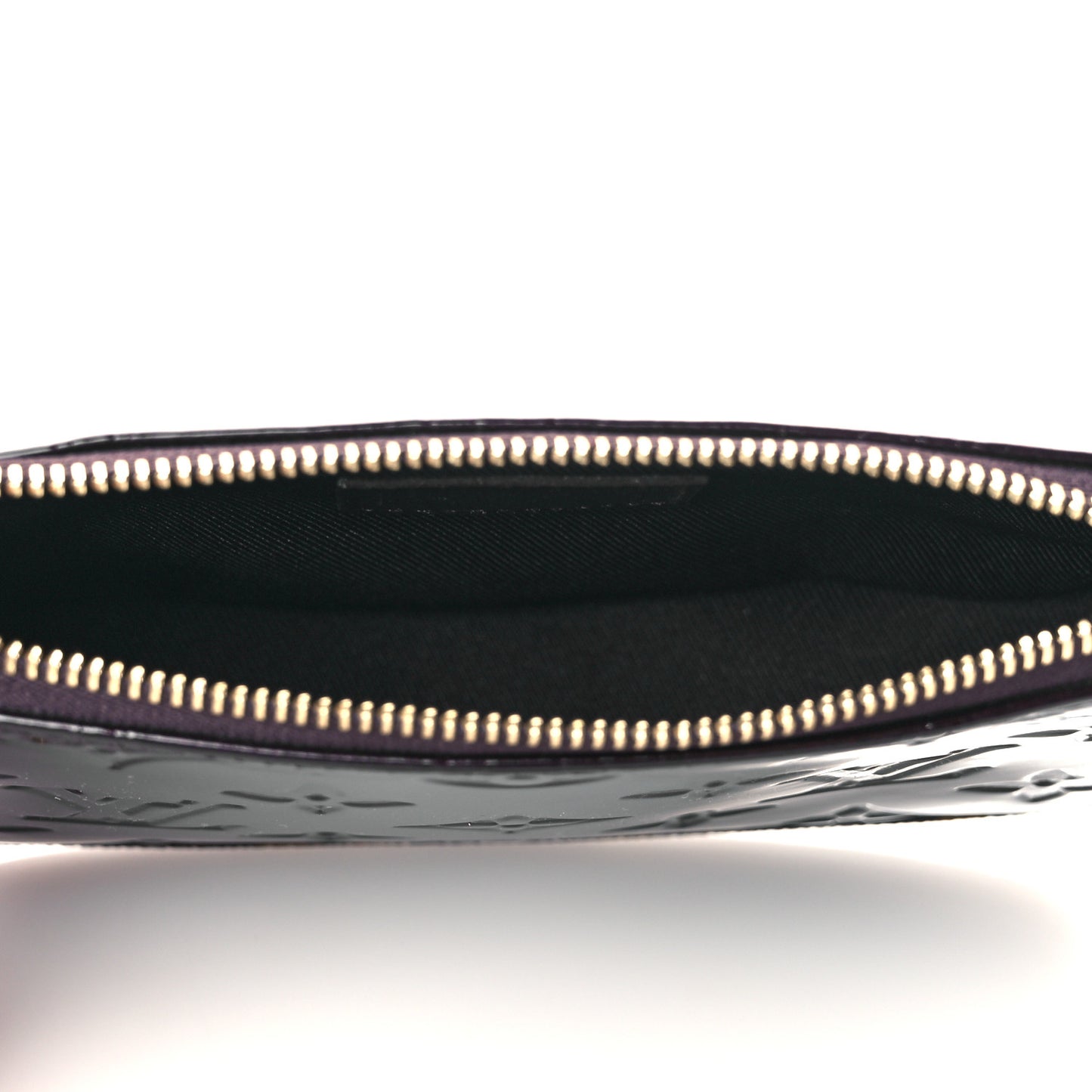 Vernis Monogram Mini Pochette Accessories Amarante