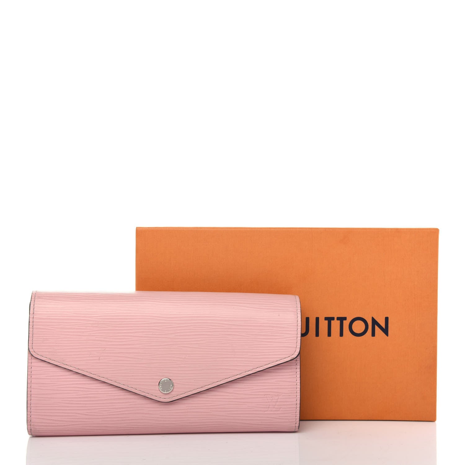 Louis Vuitton Epi Sarah Wallet NM Rose Ballerine 8 of 8