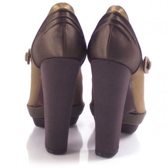 Satin Open Toe Strappy Heels 36
