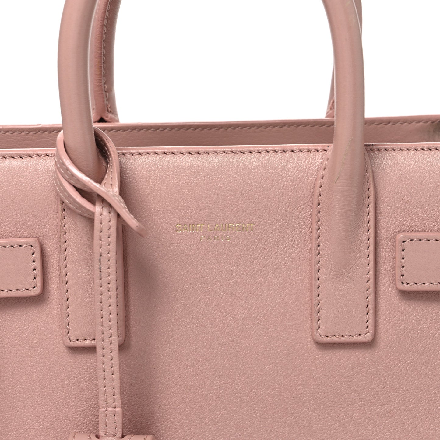 Calfskin Nano Sac De Jour Pale Pink