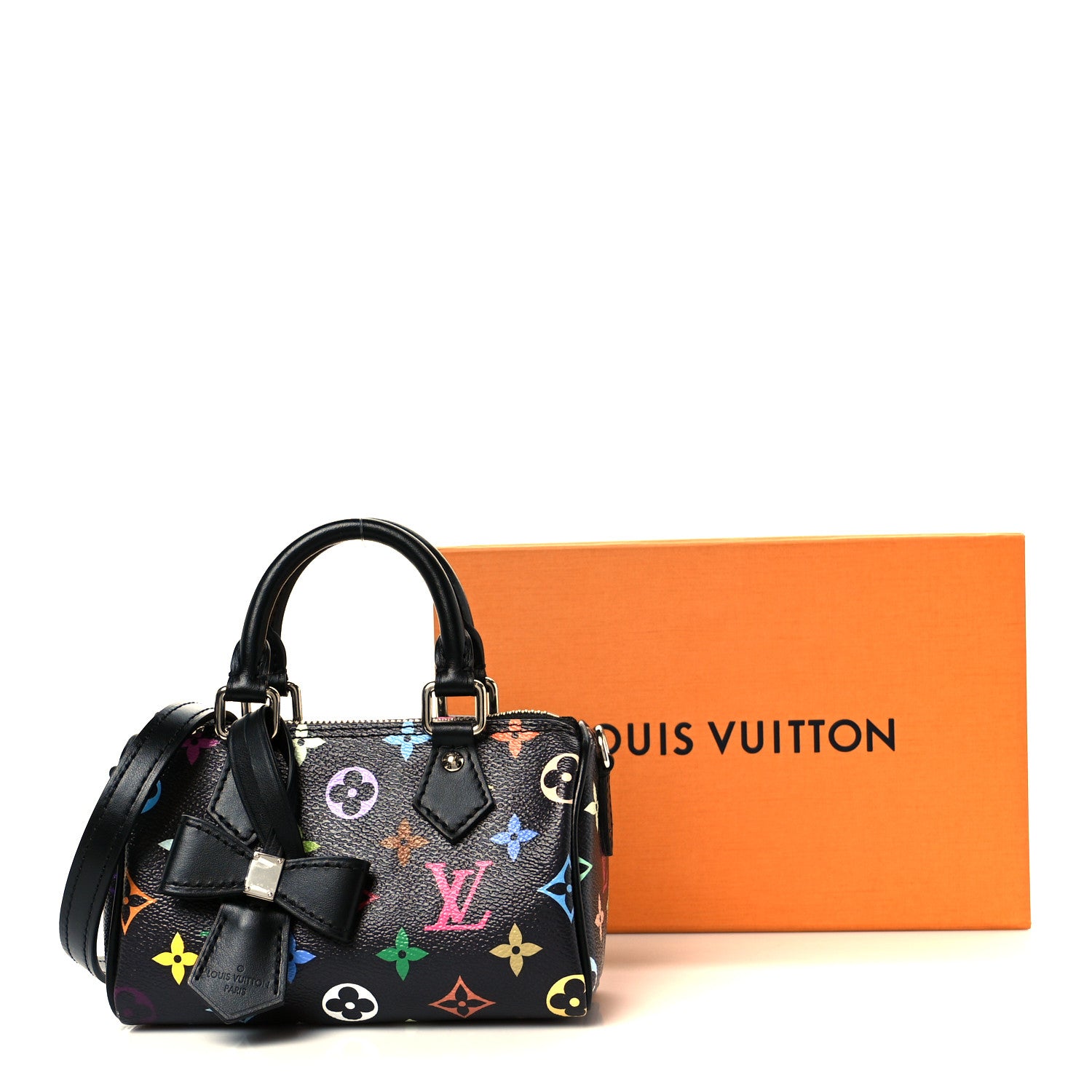 Louis Vuitton LV X TM Monogram Multicolor Nano Speedy Black