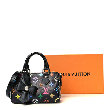 Louis Vuitton LV X TM Monogram Multicolor Nano Speedy Black 10 of 10