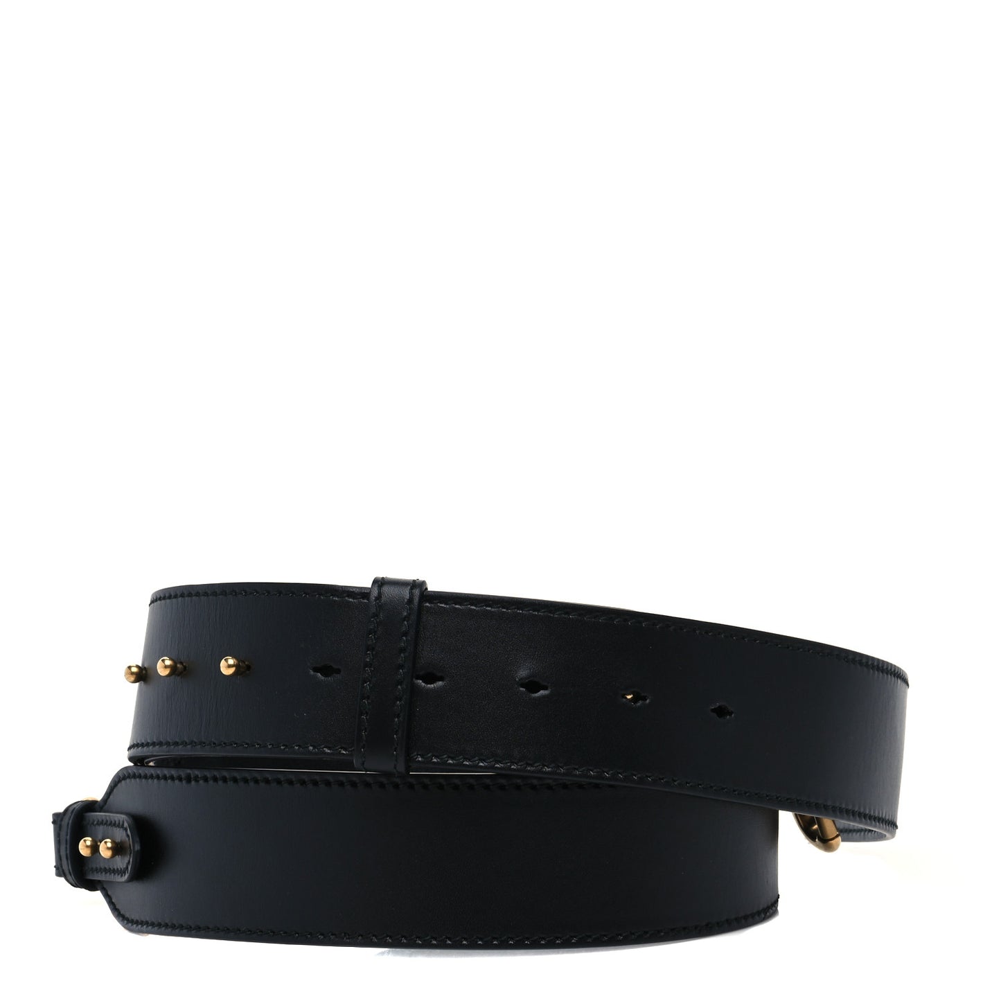 Calfskin J'Adior Shoulder Strap Black