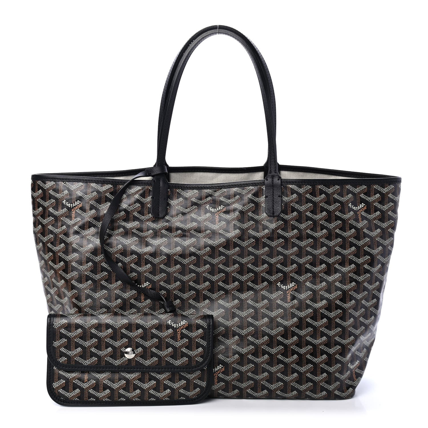 Goyard Goyardine Saint Louis PM Black 1 of 4